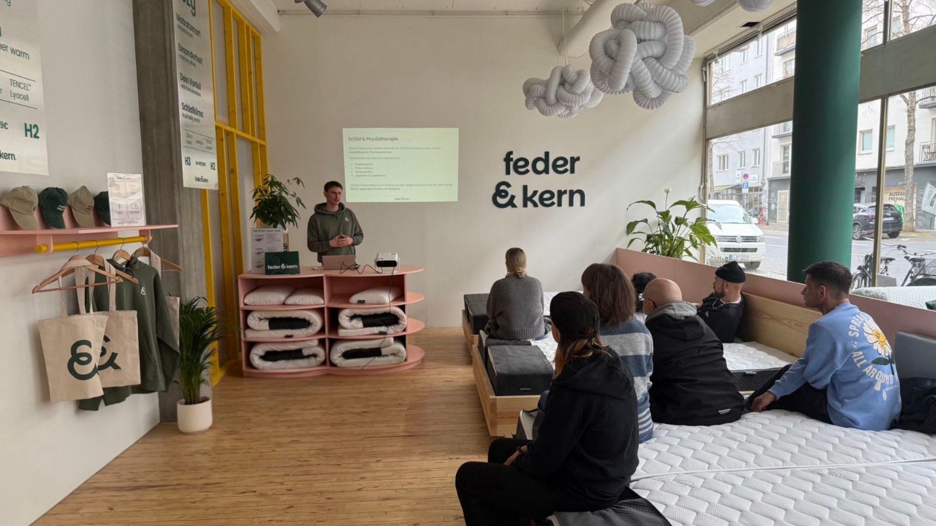 Physiotherapiepraxis Burkert zu Besuch bei uns