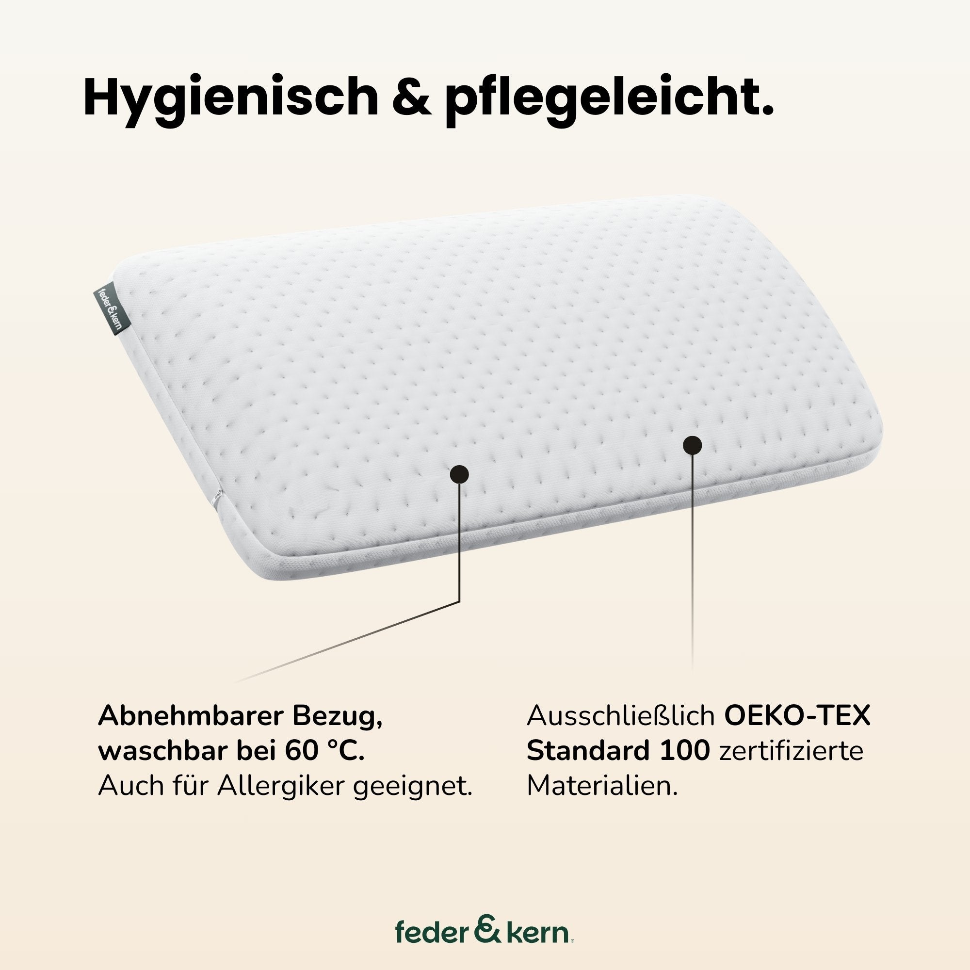 feder & kern® relax Nackenstützkissen