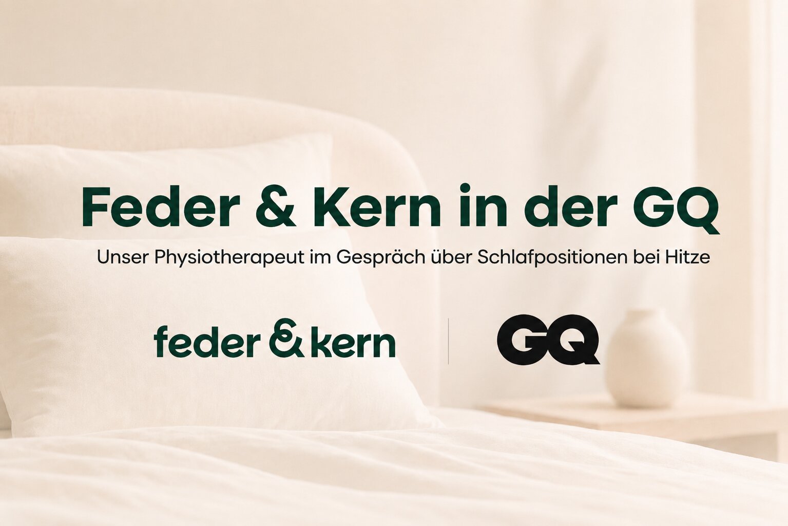 Feder & Kern in der GQ!