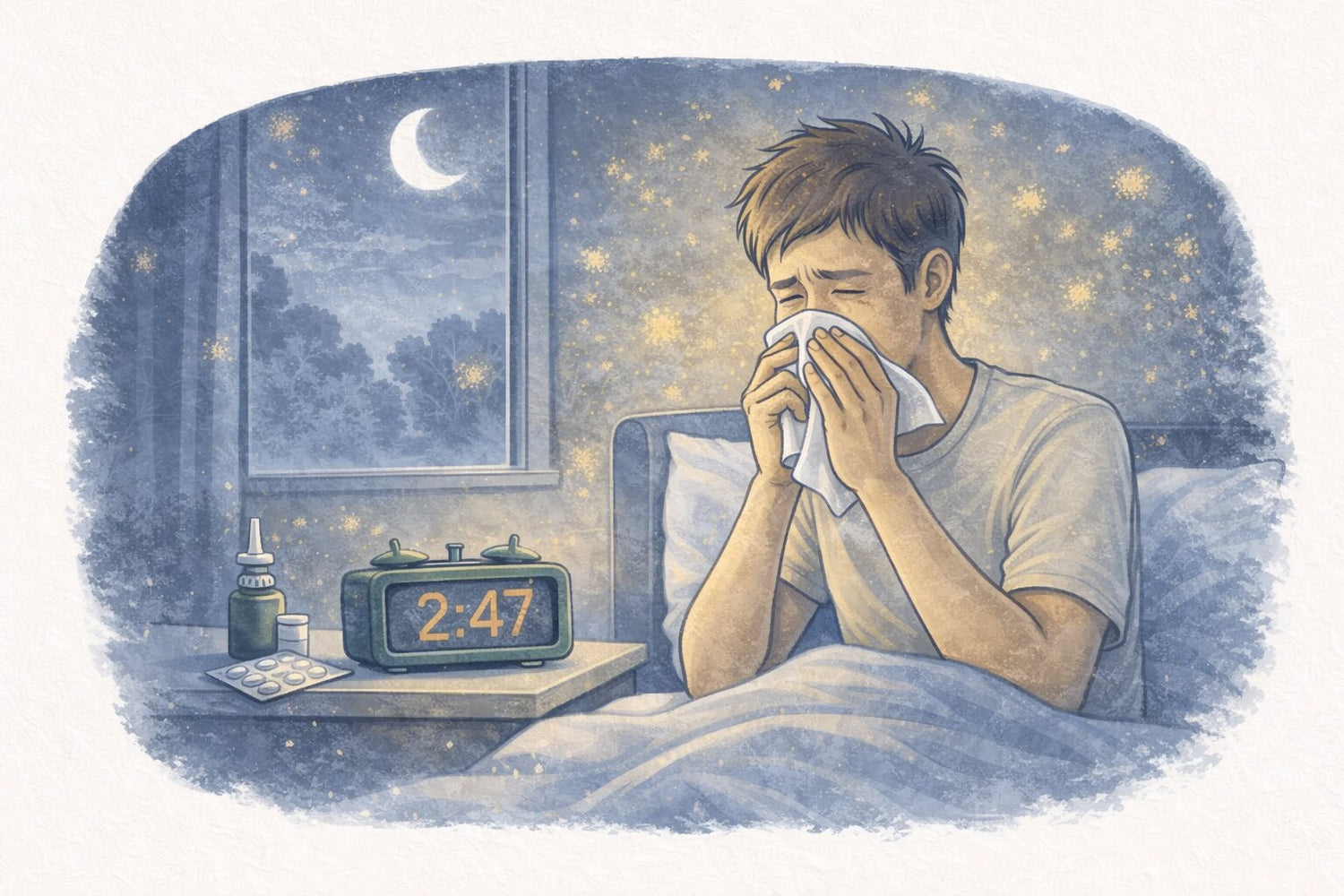 Allergien, Histamin und schlechter Schlaf