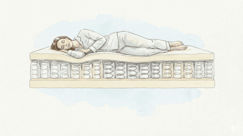 Was ist eine Taschenfederkernmatratze? Aufbau, Vorteile und für wen sie sich wirklich eignet