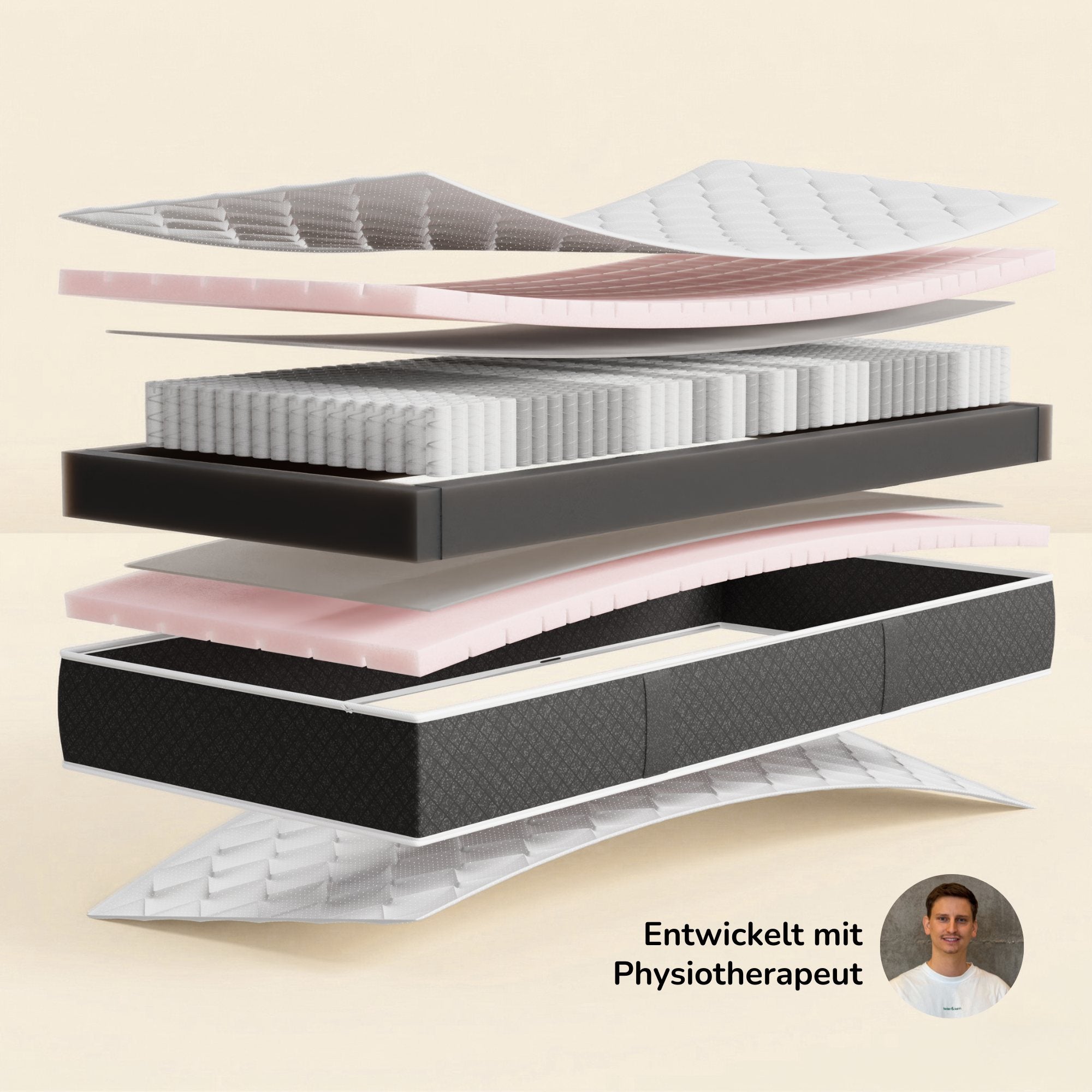 feder & kern® flex Taschenfederkernmatratze